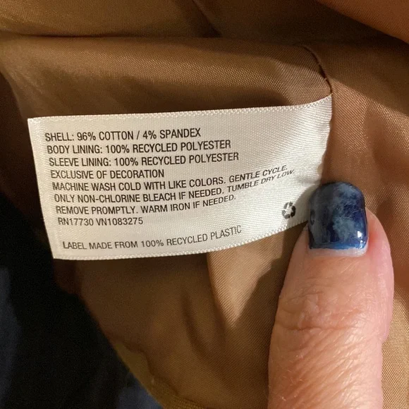 Women's Brown Lined Utility Anorak Jacket with 4 pockets - Universal Thread - Picture 10 of 13